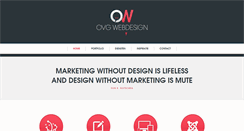 Desktop Screenshot of ovg-webdesign.nl
